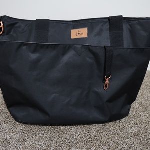 JuJuBe Encore Travel Diaper Tote Bag (w/ changing pad and stroller hooks)